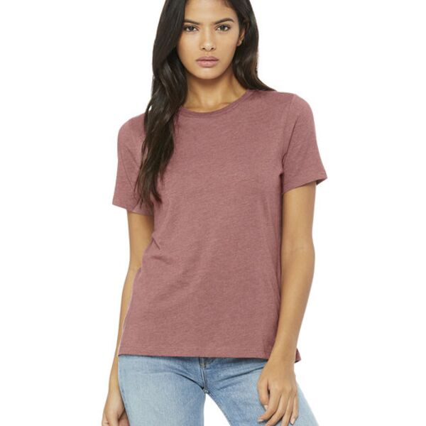 Ladies' Relaxed Heather CVC Short-Sleeve T-Shirt Thumbnail
