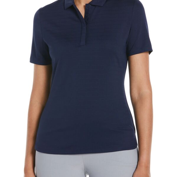 CALLAWAY ECO HORIZONTAL TEXTURED LADIES’ POLO Thumbnail