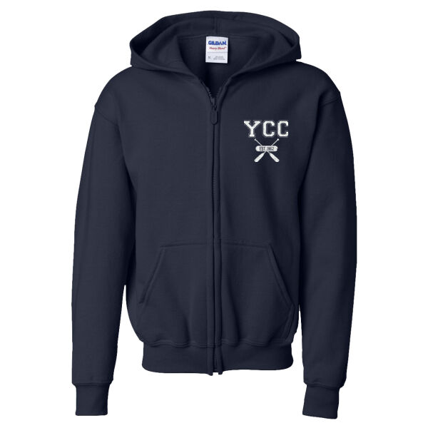 YCC - Heavy Blend™ Youth Full-Zip Hooded Sweatshirt Thumbnail