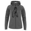 ATC™ PTECH® FLEECE HOODED LADIES' JACKET Thumbnail