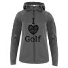 ATC™ PTECH® FLEECE HOODED LADIES' JACKET Thumbnail